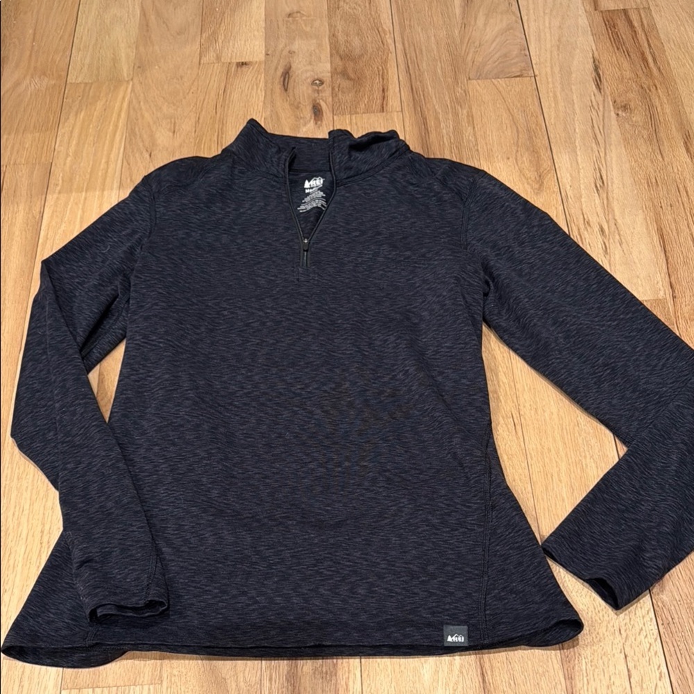 REI Co-op Black Long Sleeve Pullover